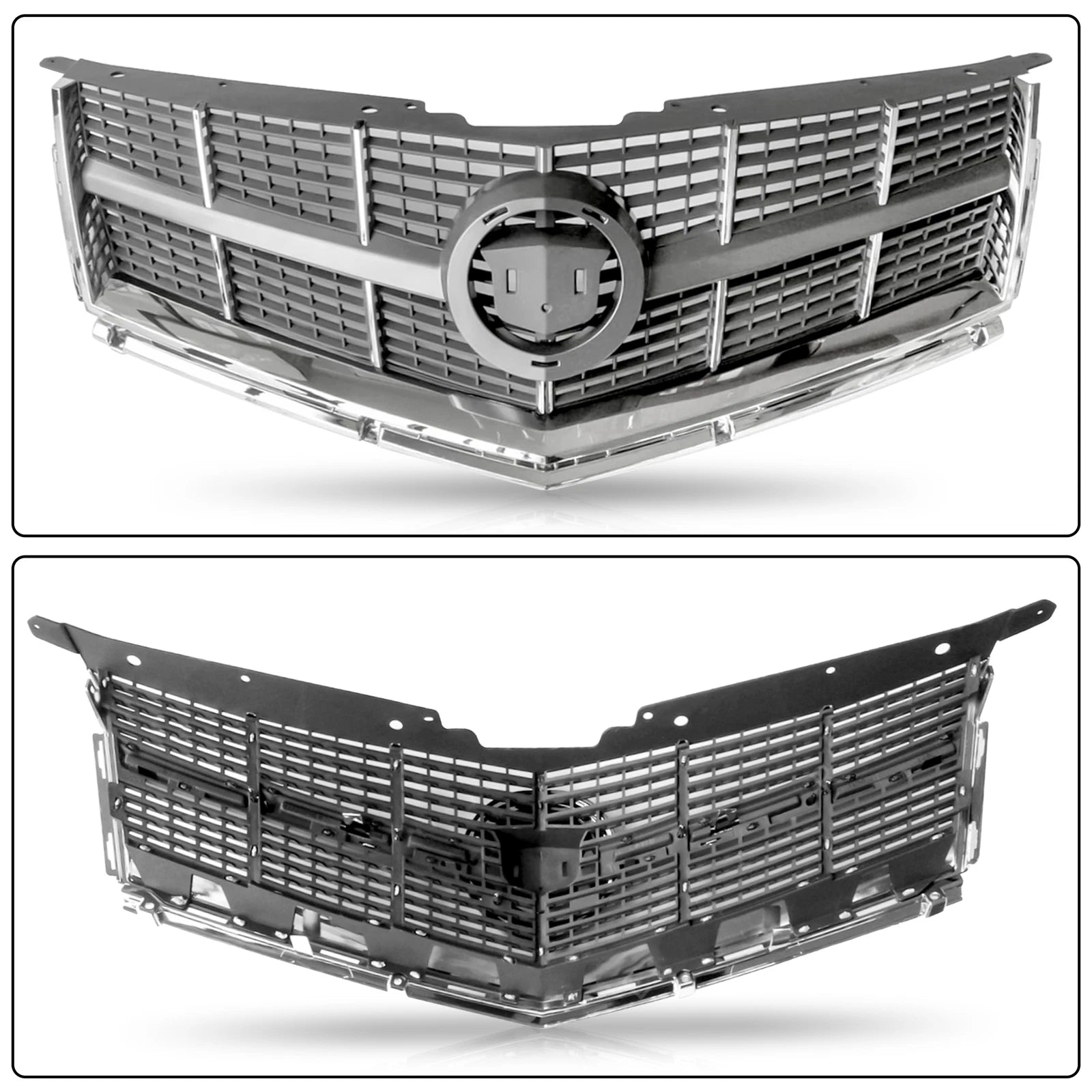 Front Bumper Upper Grille for Cadillac SRX (2010-2012)