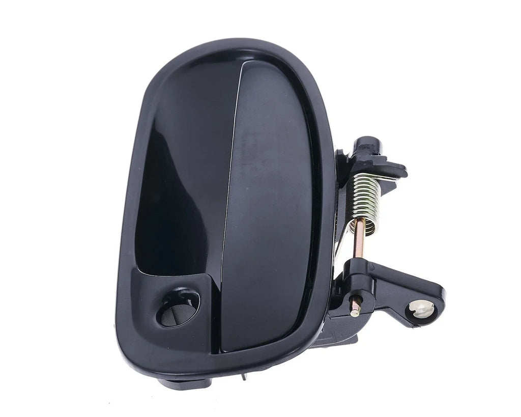 Front Left Outer Door Handle Smooth Black for Honda Civic EK (1996–2000)