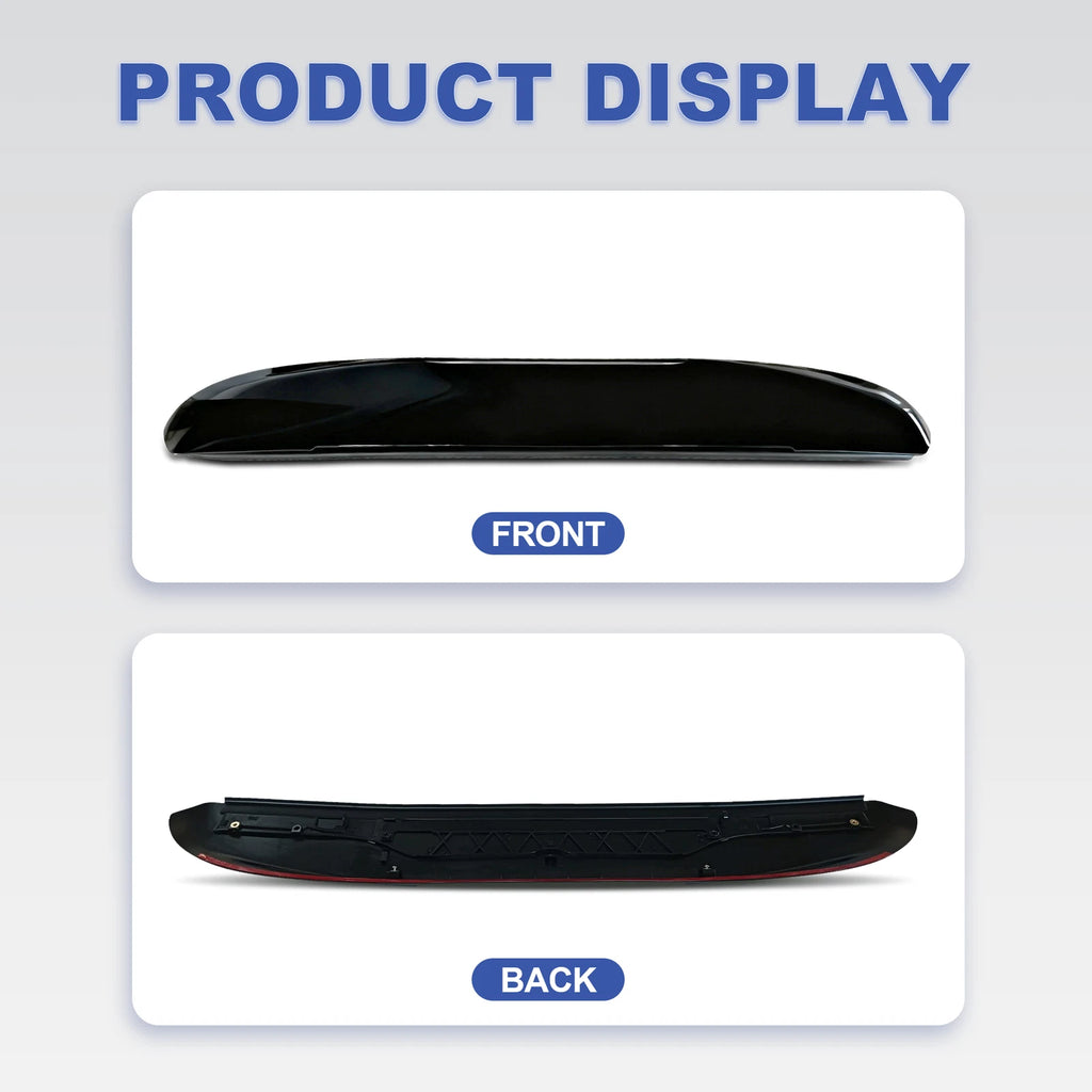Upper Tailgate Molding for Chevy Trailblazer (2002-2009) - Black