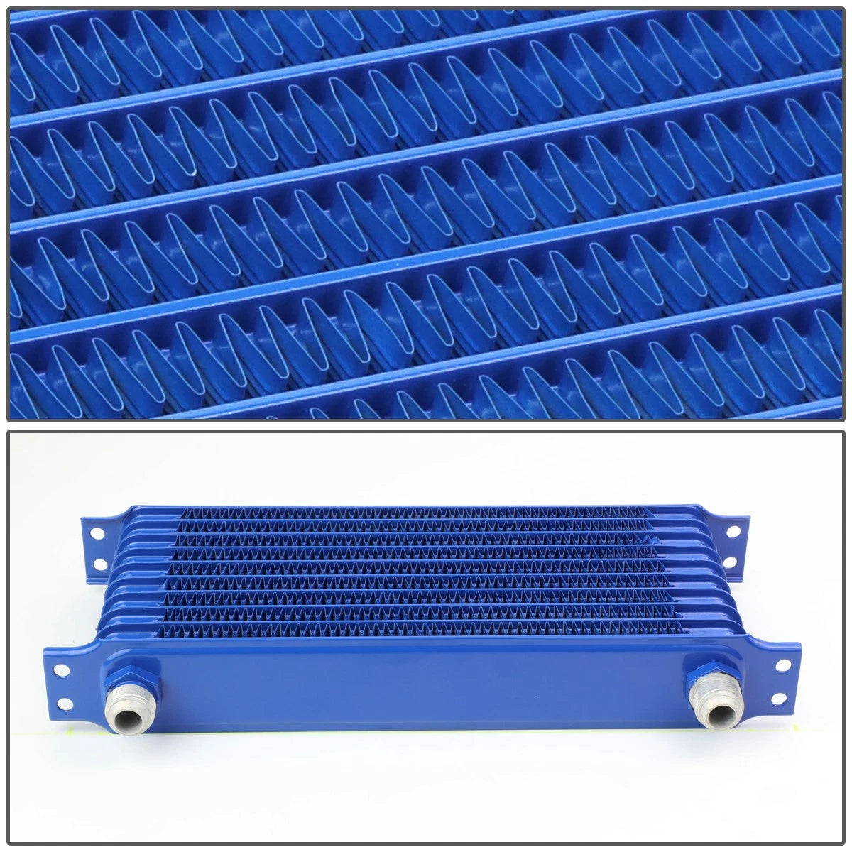 10-AN Oil Cooler for Engine/Transmission Racing (10 Row)