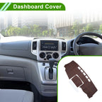 Dashboard Cover Mat for Nissan NV200 (2010–2016) Brown