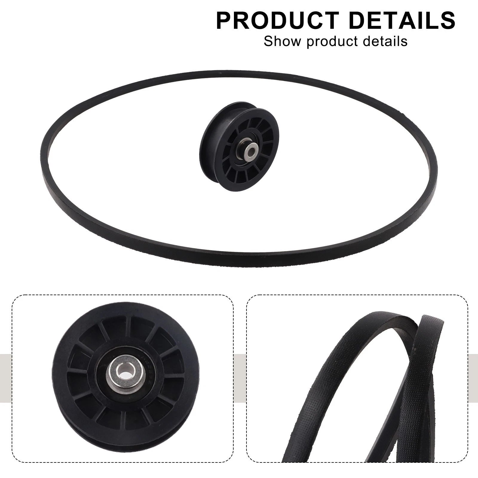 Drive Idler Pulley and Belt Kit for Z254F CZ3815 RZ4623 (Lawn Mowers)