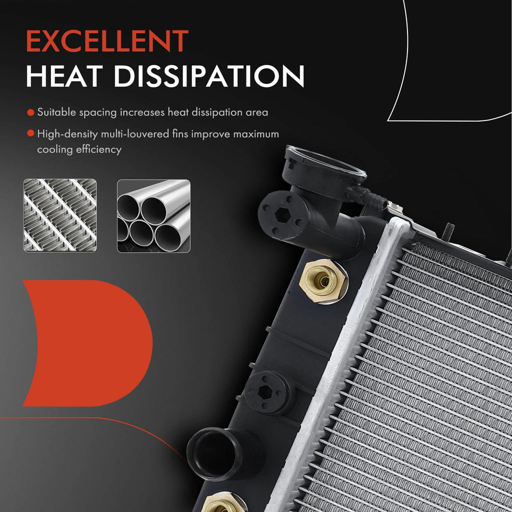 Radiator with Engine Oil Cooler for Jeep Cherokee Comanche (1991-2001)