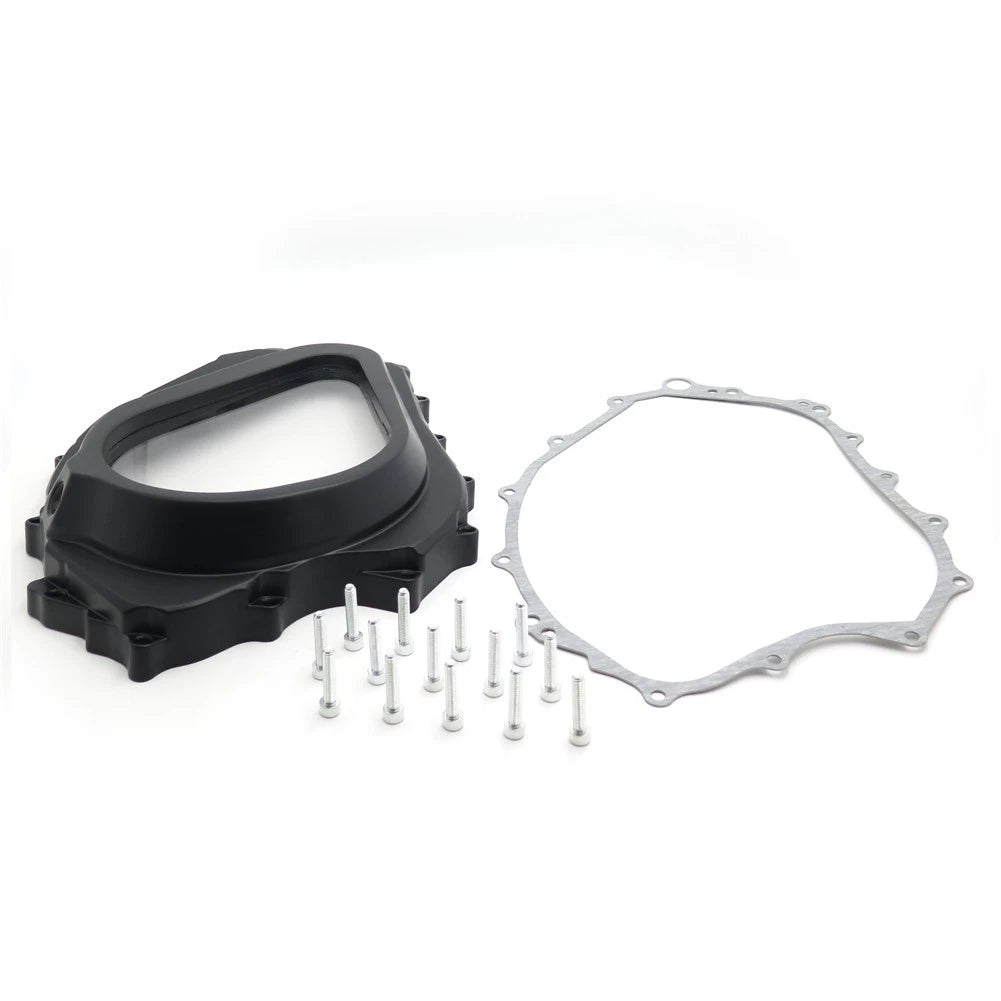 Clutch Engine Cover for Honda CBR 1000RR (2004–2007) w/ Gasket, Black