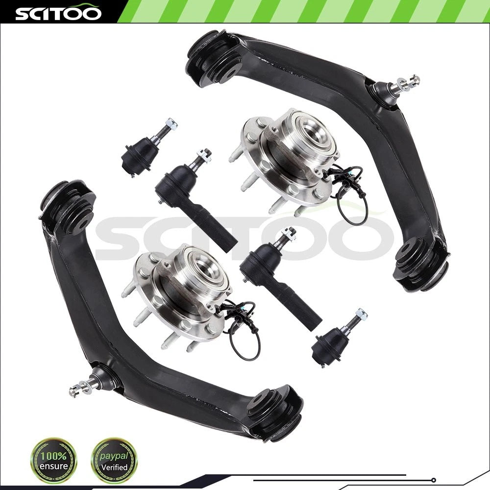 Control Arm Tie Rod End with Wheel Hub Bearing for Chevrolet HD (2007–2010)