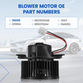 HVAC Blower Motor 76971 for Dodge Dart Sedan 2013–2016