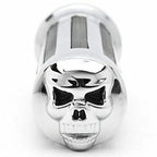 1" Chrome Skull Hand Grips for Harley Chopper 883 1200 XL (1991–2023)