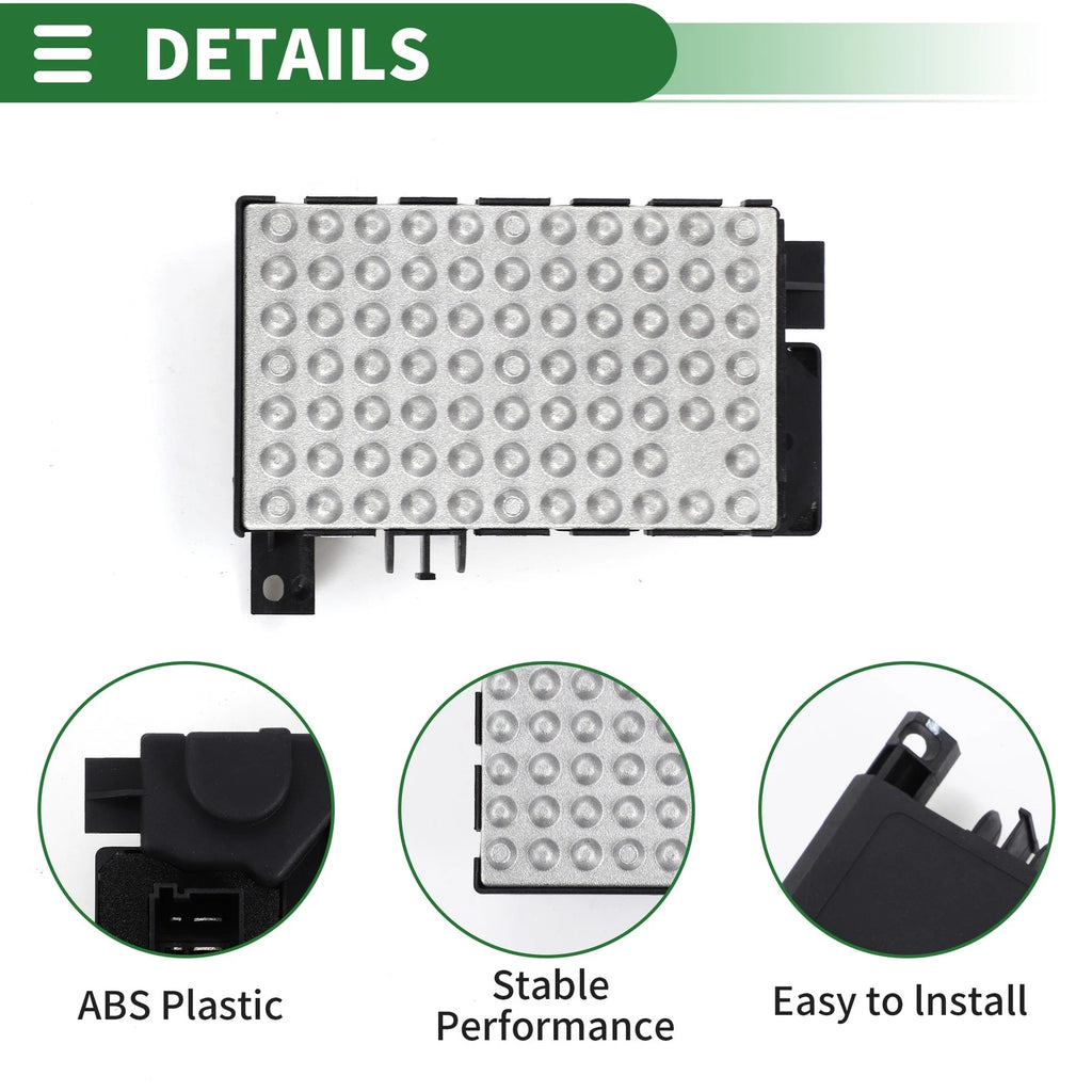 HVAC Blower Motor Resistor No. 2218200110 for Mercedes-Benz CL550 CL600 (2007–2014)