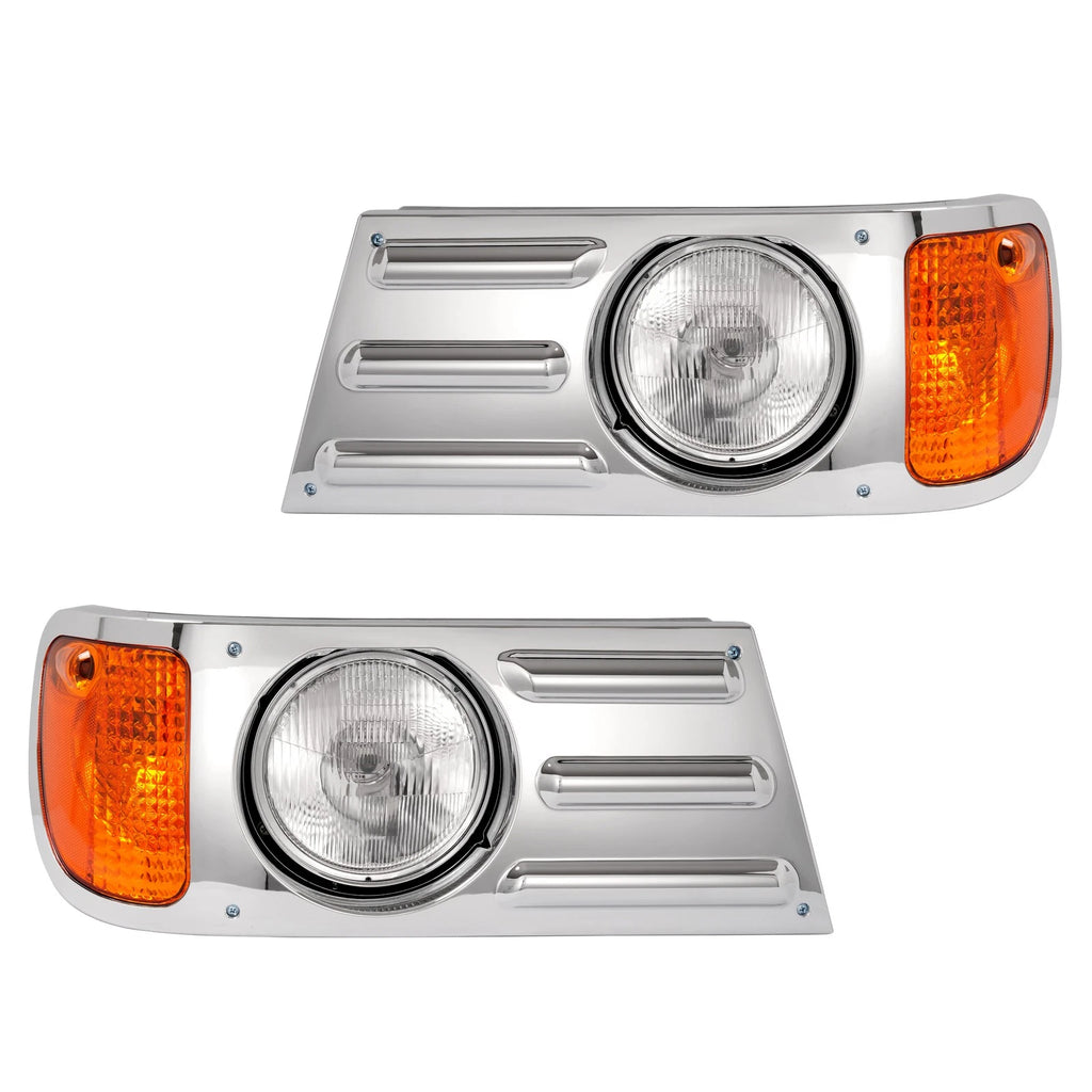 Set of 2 Headlights for Mack Granite CV713