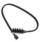 PWM Fan Hub Adapter 1 to 5 Way 4 Pin for Motherboard Expansion