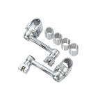Chrome Footrest Footpeg Bracket Mount for Honda Goldwing 1800