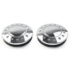 CNC Aluminum Swingarm Pivot Bolt Covers for Harley V-Rod (2002-2017)