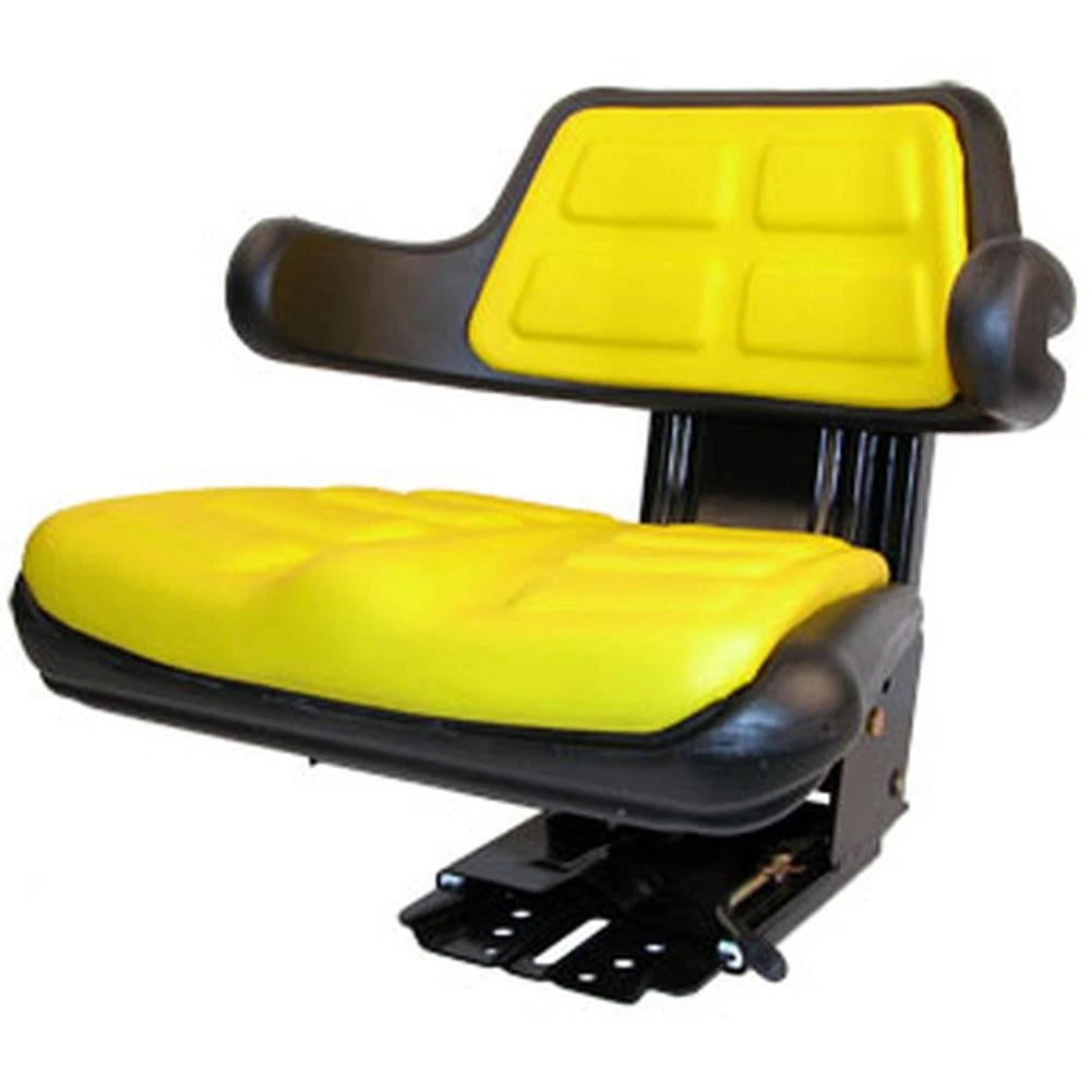 Wrap Around Seat with Back for John Deere W223YL (Fits Yellow)