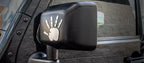 Waving Hands Emblems Badges Pair for Jeep Wrangler JL JT JK (2007–2023)