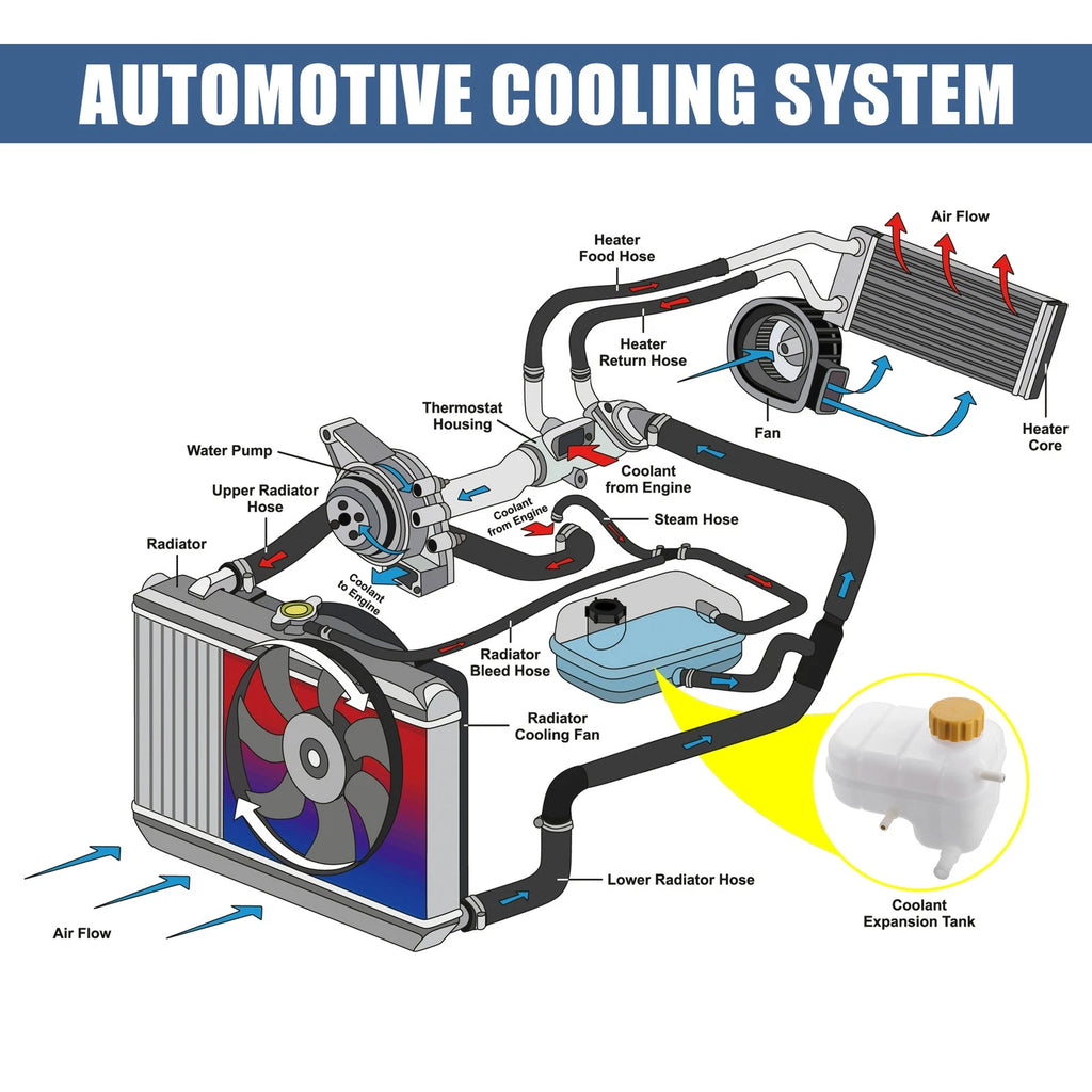 Coolant Radiator Reservoir Tank 96553255 for Suzuki Forenza Reno (2004–2008)