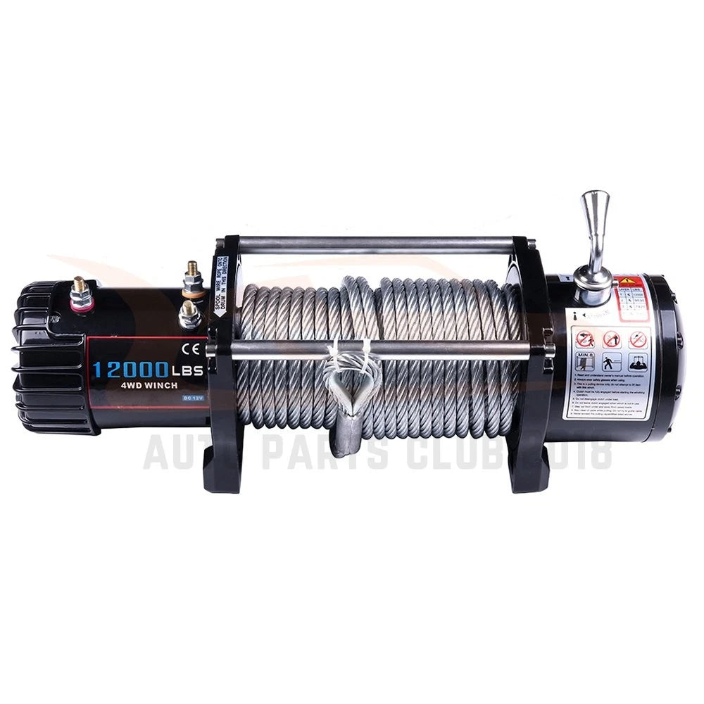 Electric Recovery Winch 12000LBS for Truck Trailer SUV (2010–2023)