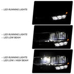 LED Headlight for Volkswagen Jetta (2019–2024) LH, Non-Projector, LED Module