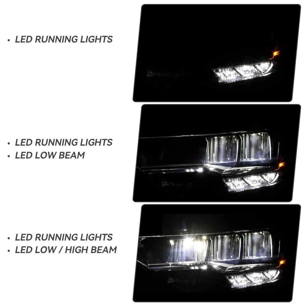 LED Headlight for Volkswagen Jetta (2019–2024) LH, Non-Projector, LED Module