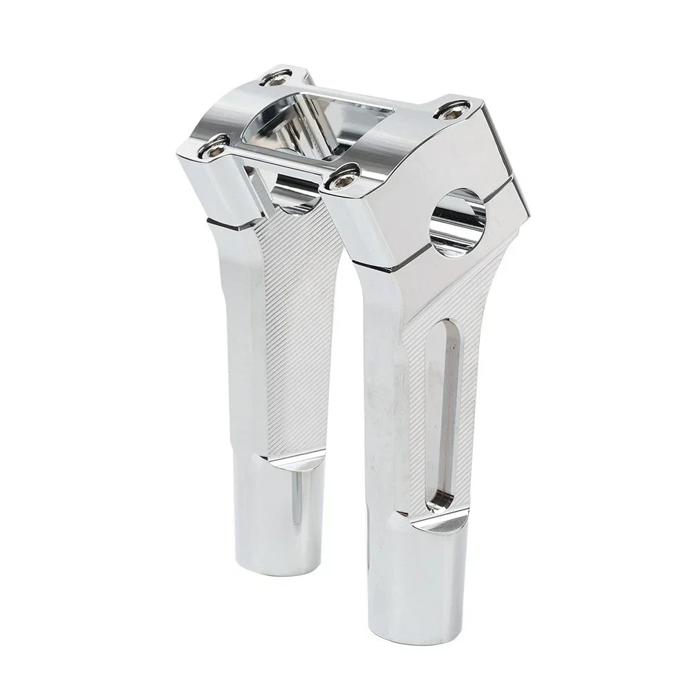 Chrome 6'' Pullback Handlebar Riser for Harley Dyna M8 Softail Street Bob (18-21)