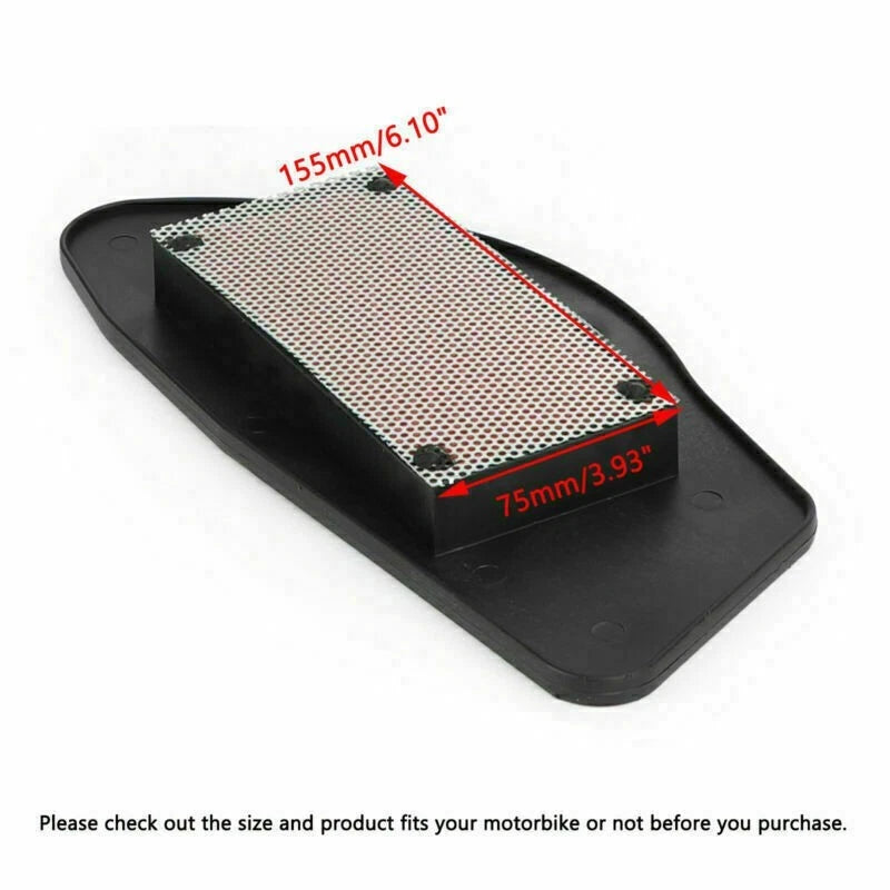 Air Filter Cleaner for Yamaha XC125 NXC125 Cygnus/Flame X (2003–2015) 5TY-E4451-00