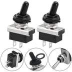 Set of 2 Waterproof Toggle Switches for Automotive Applications