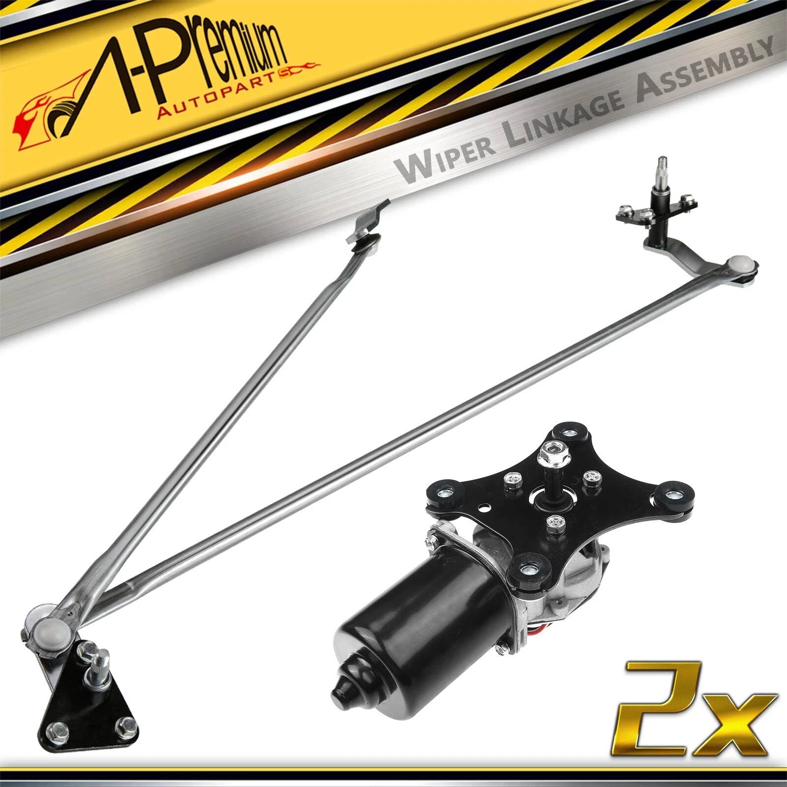 Windshield Wiper Linkage Assembly with Motor for Nissan Frontier 