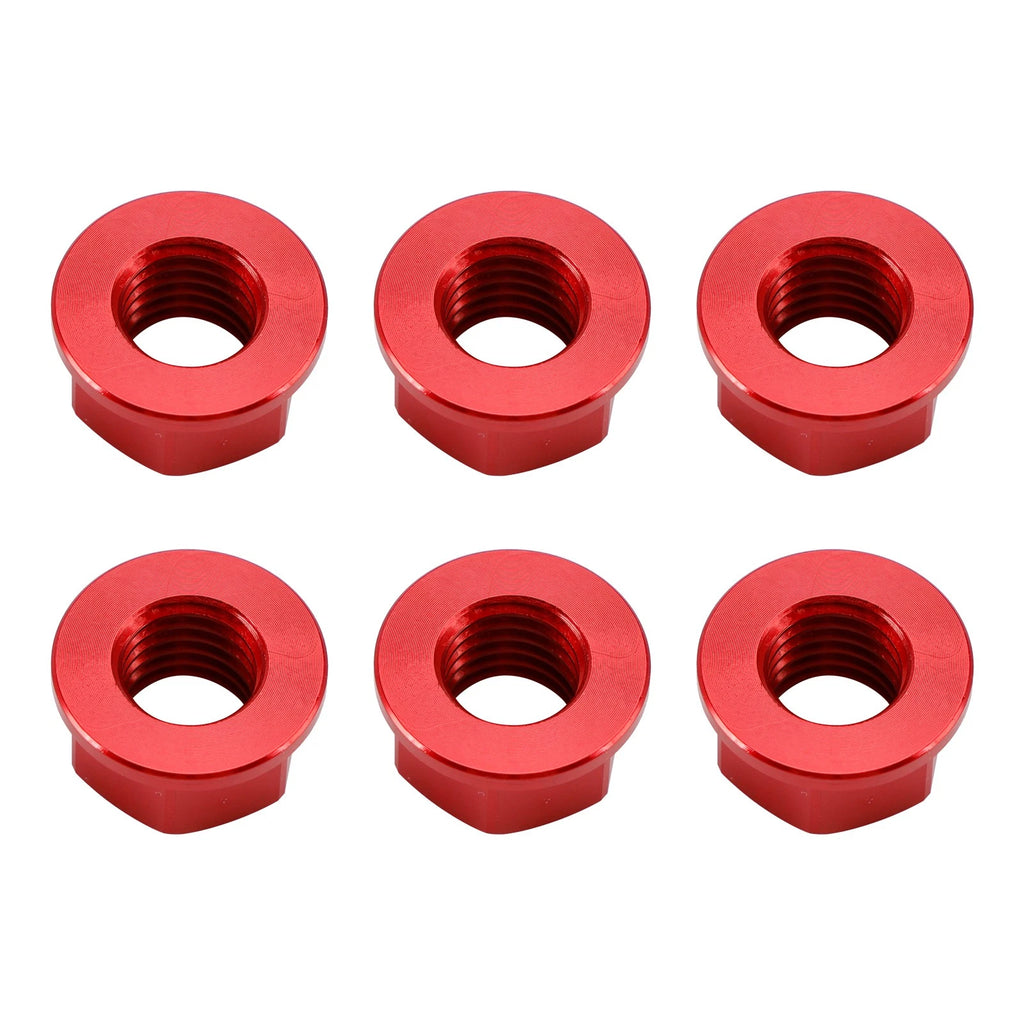 Rear Sprocket Nut Kit M10x1.5mm Red for Aprilia RSV RSV4 1000R (2004–2016)