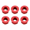 Rear Sprocket Nut Kit M10x1.5mm Red for Aprilia RSV RSV4 1000R (2004–2016)