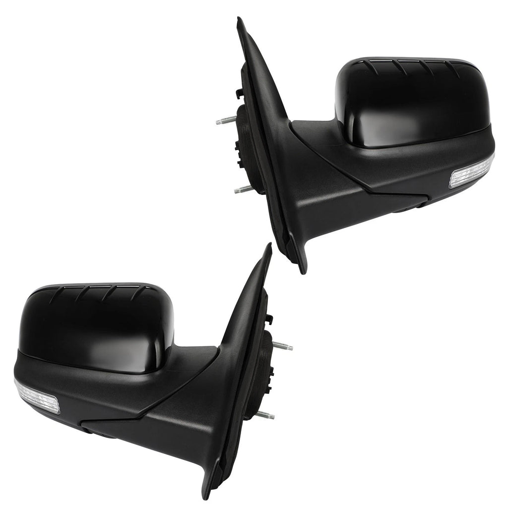 Pair Side View Mirror Signal Puddle Heated for Ford Explorer (2011–2015) 7 PIN