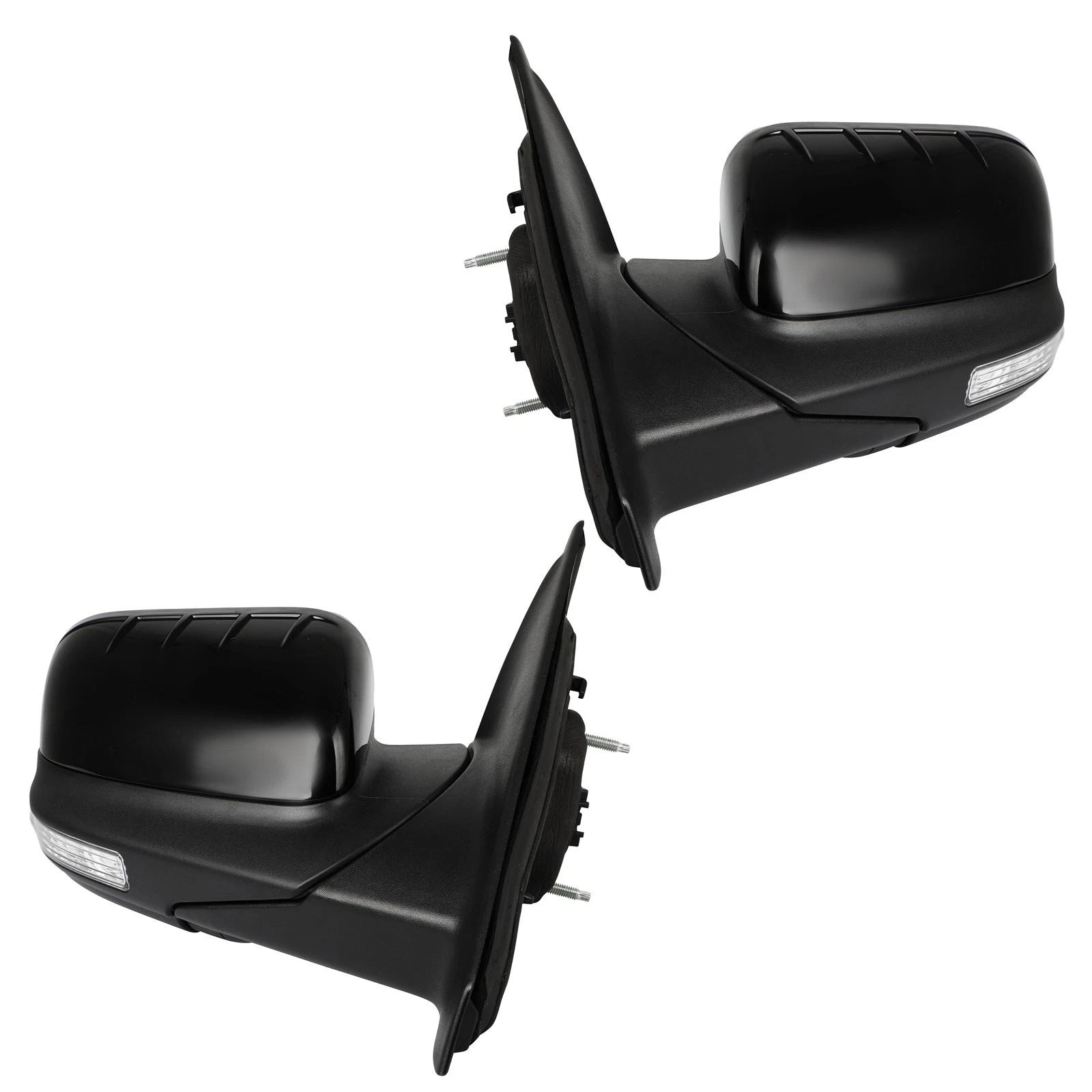 Pair Side View Mirror Signal Puddle Heated for Ford Explorer (2011–2015) 7 PIN