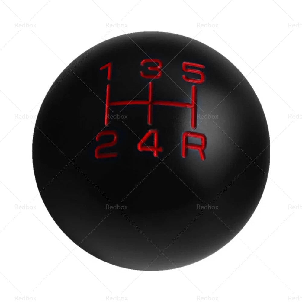 5 Speed Manual Round Ball Gear Shift Knob Shifter Lever for Universal