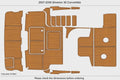 EVA Pad Foam Teak Deck Floor for Silverton 36 Convertible (2009)