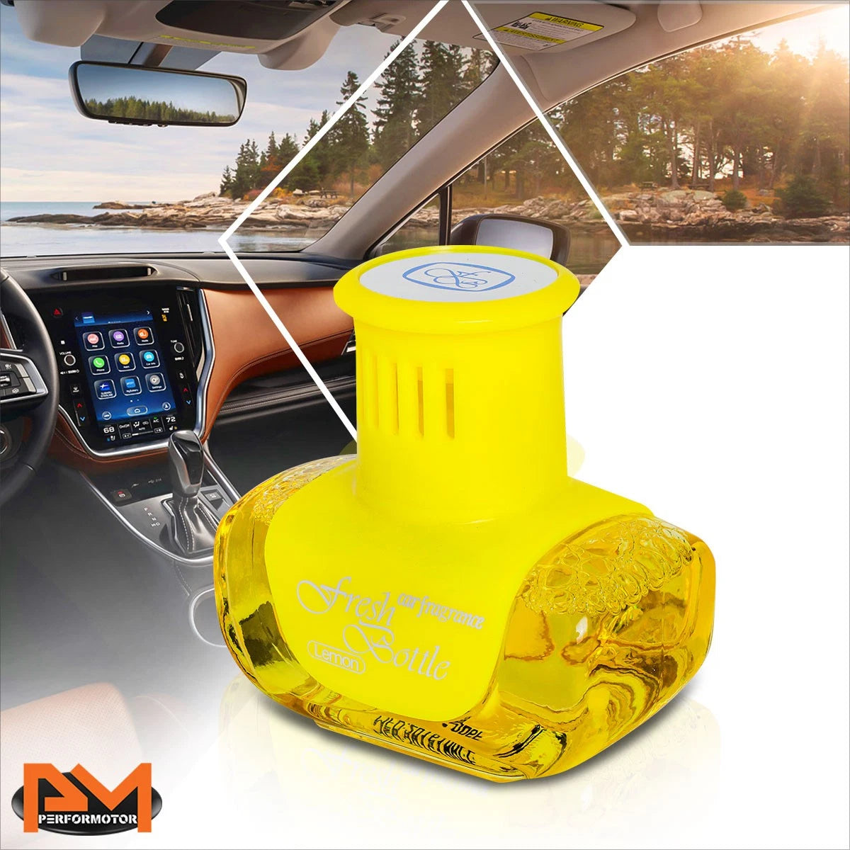 Soft99 Lemon Scent Air Freshener for Car (110ml)
