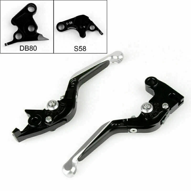 Adjustable Folding Extend Brake Clutch Levers for Aprilia Tuono V4R (2011–2014)