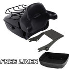Trunk Mount Rack Pad for Harley Road King Glide (1997–2008) Black