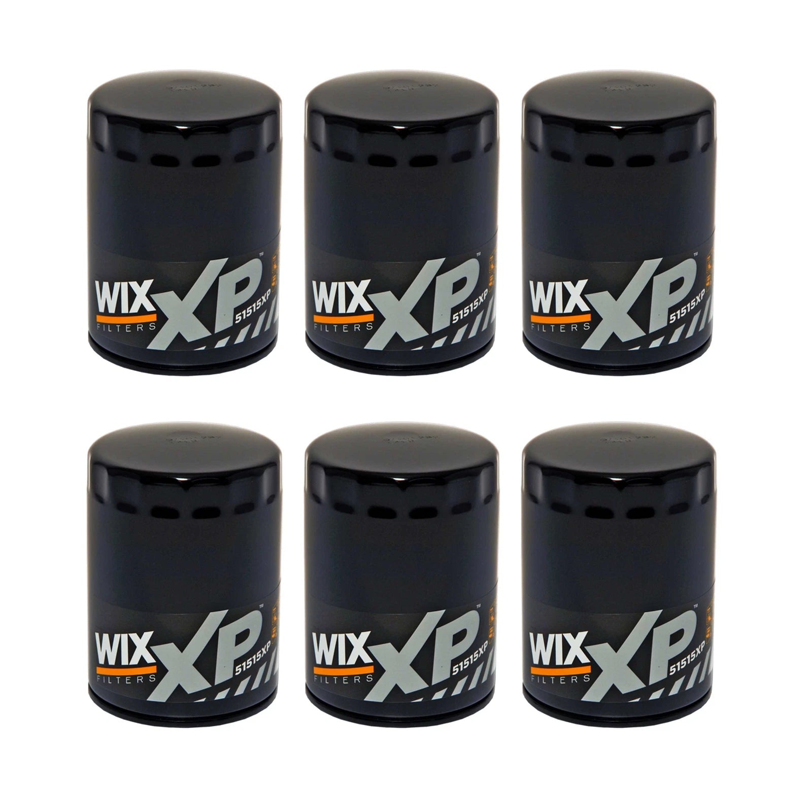 Set of 6 Engine Oil Filters for Chrysler Dodge Ford Mercury Plymouth Volvo