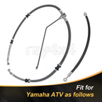 Front Brake Hose Line & Pipe Kit for Yamaha Grizzly 450 4x4 (2011–2014)