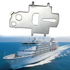 Portable Stainless Steel Multifunctional Key for Fuels and Bottles