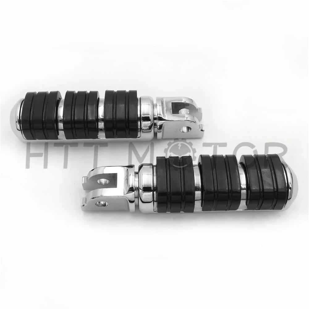 Chrome Aluminum Rubber FootPeg for Harley Breakout FXBR/FXB (2018–2019)