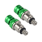 Air Fork Bleeder Valve Screw for Kawasaki KX125 KX250 (1989–2008) Green