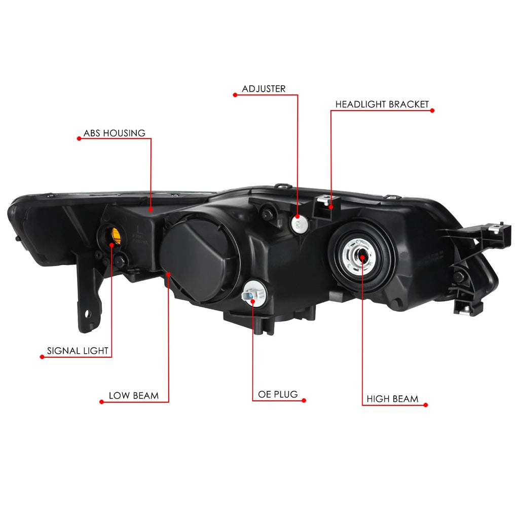 Left Driver Side Projector HID Headlight Assembly for Acura TL (2004–2005)
