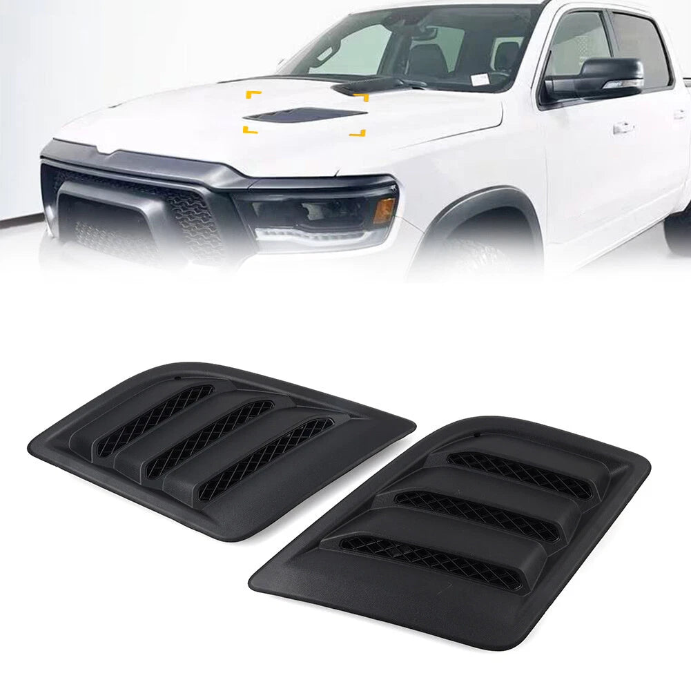 Side Hood Vent Bezel Grille Cover for Dodge Ram 1500 DT (2019–2024)