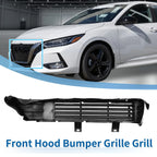 Front Air Shutter Assembly for Nissan Sentra (without Motor) (2013–2019)