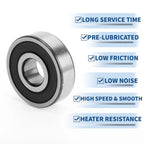6303VV Deep Groove Ball Bearing for Scooter Skateboard Wheel (17x47x14mm)