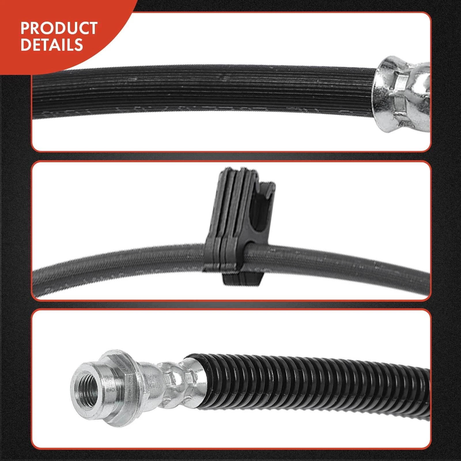 Rear Left Inner Brake Hydraulic Hose for Ford F-250 Super Duty (2011–2016)
