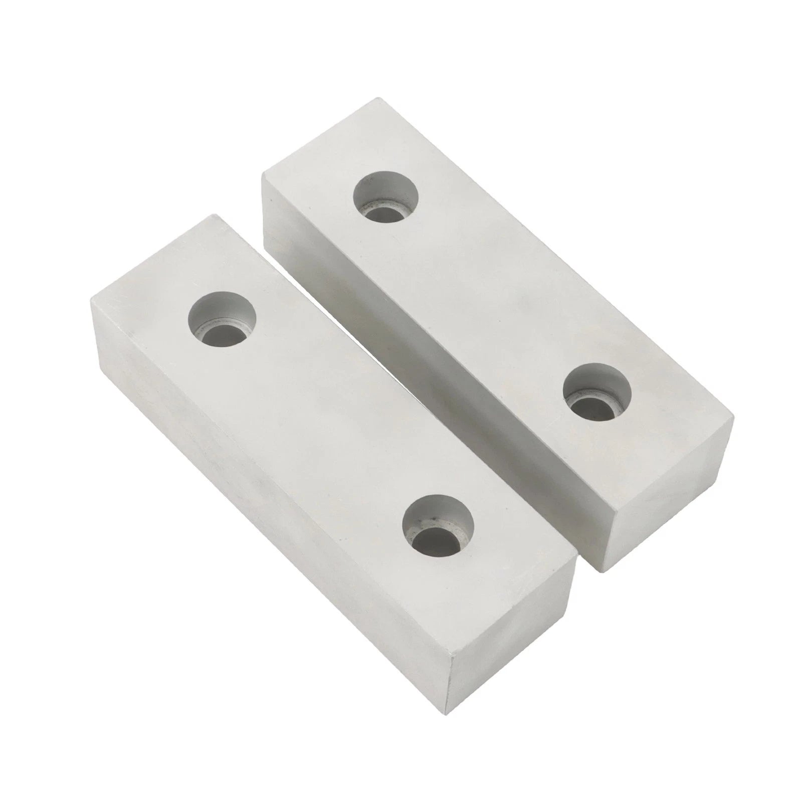 Set of 2 Reversible Aluminium Vise Jaws for 8" Vise