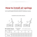 Hydraulic Gas Spring Strut for Motorcycle Seat