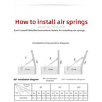 Hydraulic Gas Spring Strut for Motorcycle Seat