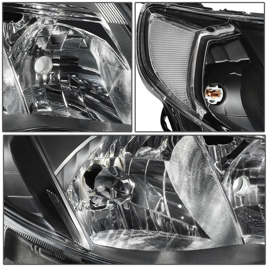 Black Clear Signal Headlights for Subaru Forester (2009–2013)