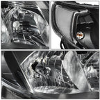 Black Clear Signal Headlights for Subaru Forester (2009–2013)